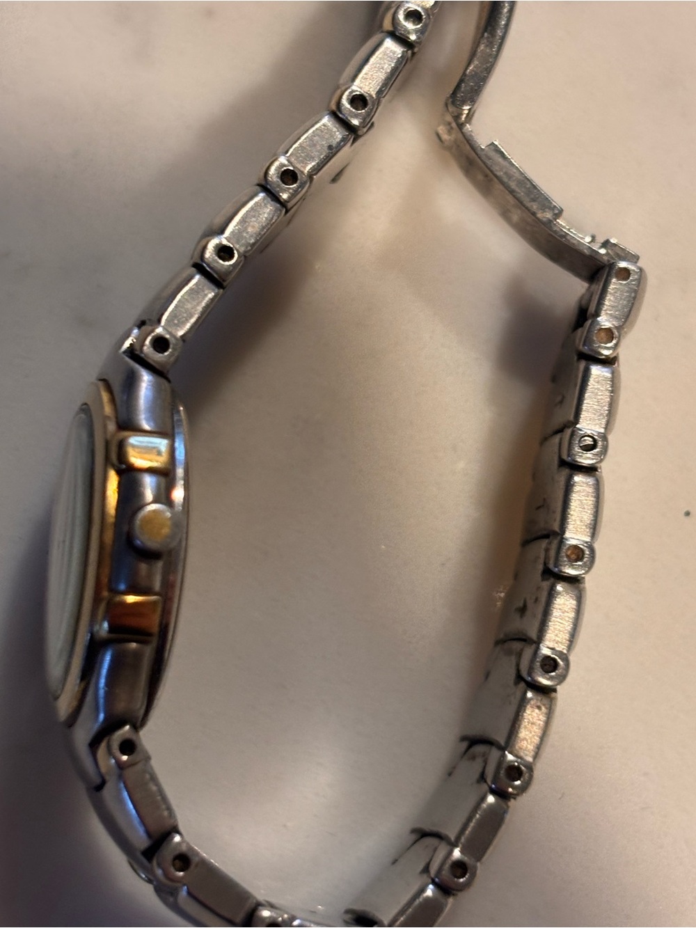 Citizen Two-Tone Silver and Gold Women's Wristwatch - Picture 5 of 6